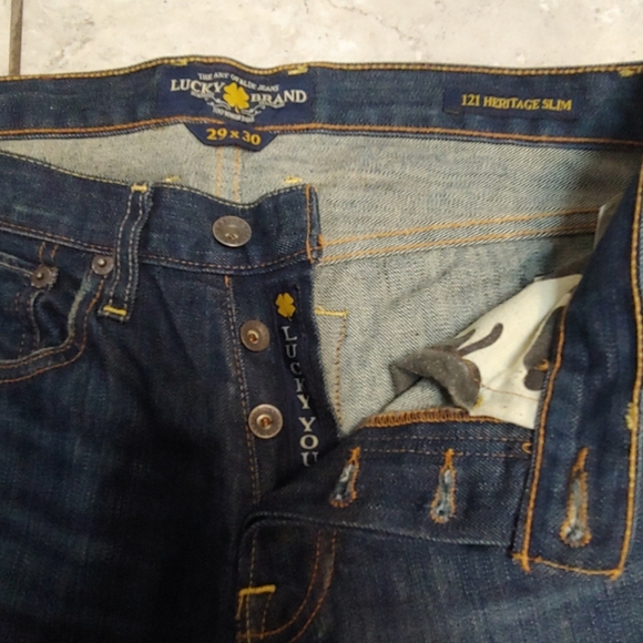 Lucky Brand Heritage Slim Jeans - Picture 2 of 4